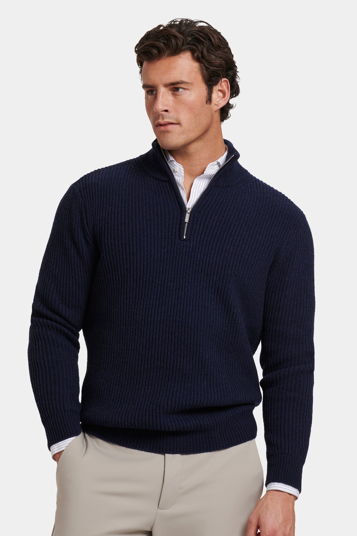 MAGLIONE VICO CON MEZZA CERNIERA