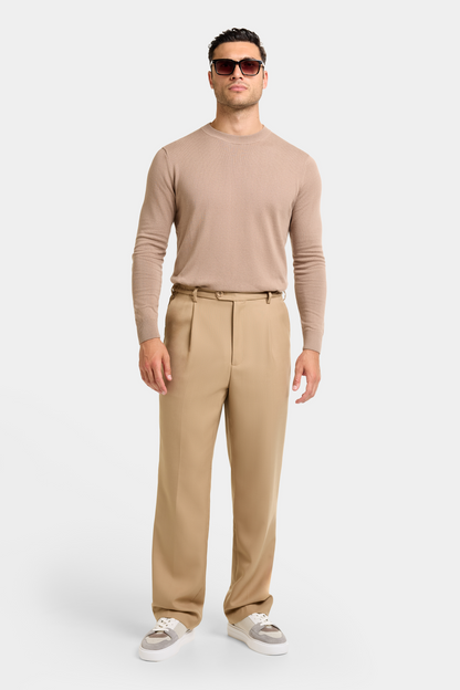 DER SANTONI RUNDHALSPULLOVER
