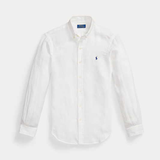 Camicia classica RL in lino