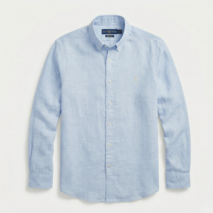 Camicia classica RL in lino