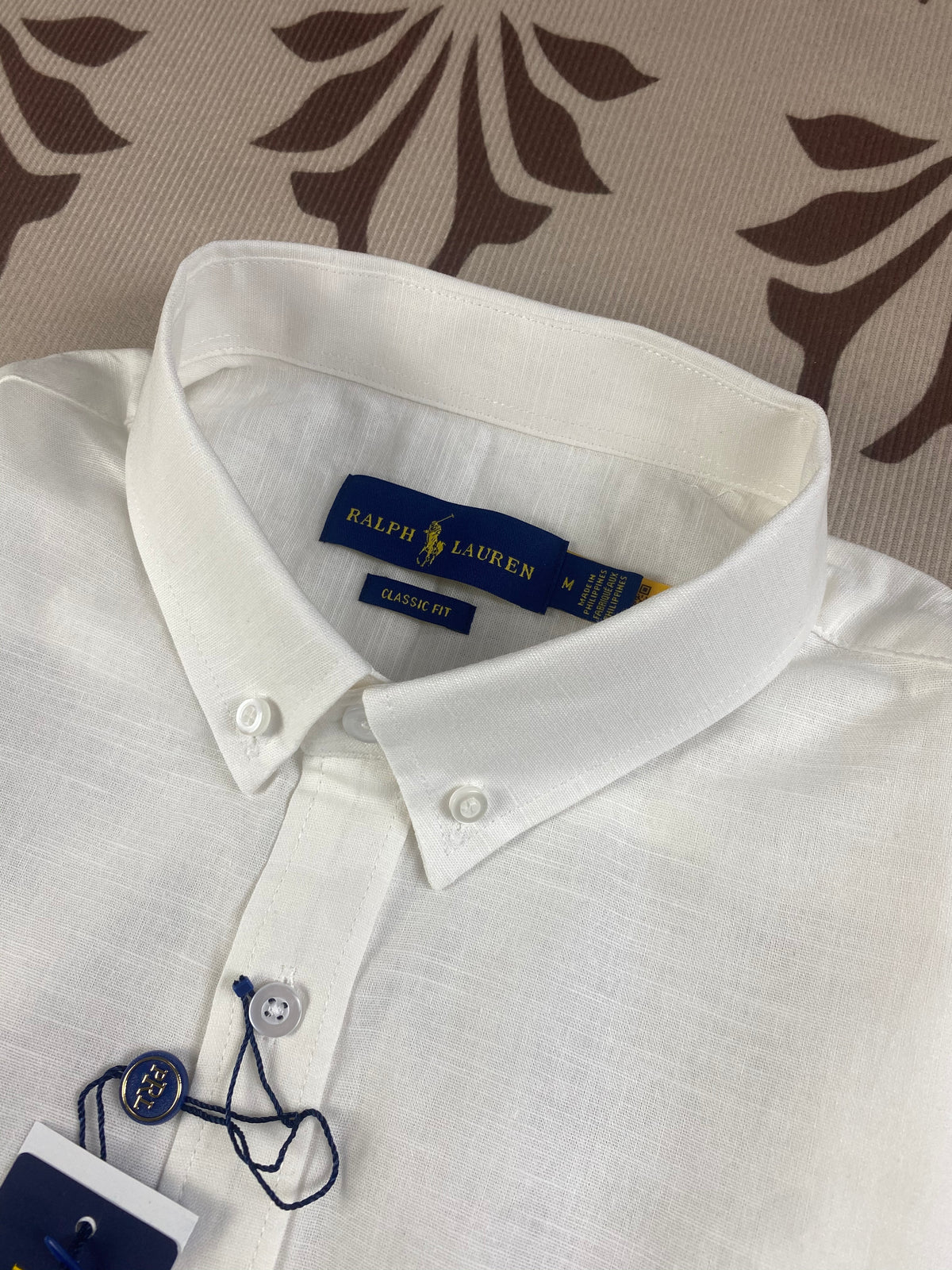 Camisa clásica de lino RL