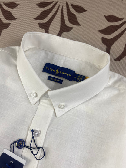 Camisa clásica de lino RL