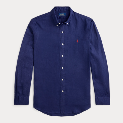 Camisa clásica de lino RL