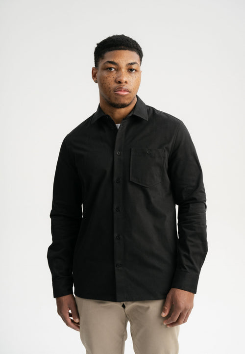 Camisa de sarga estilo ASHUTOSH