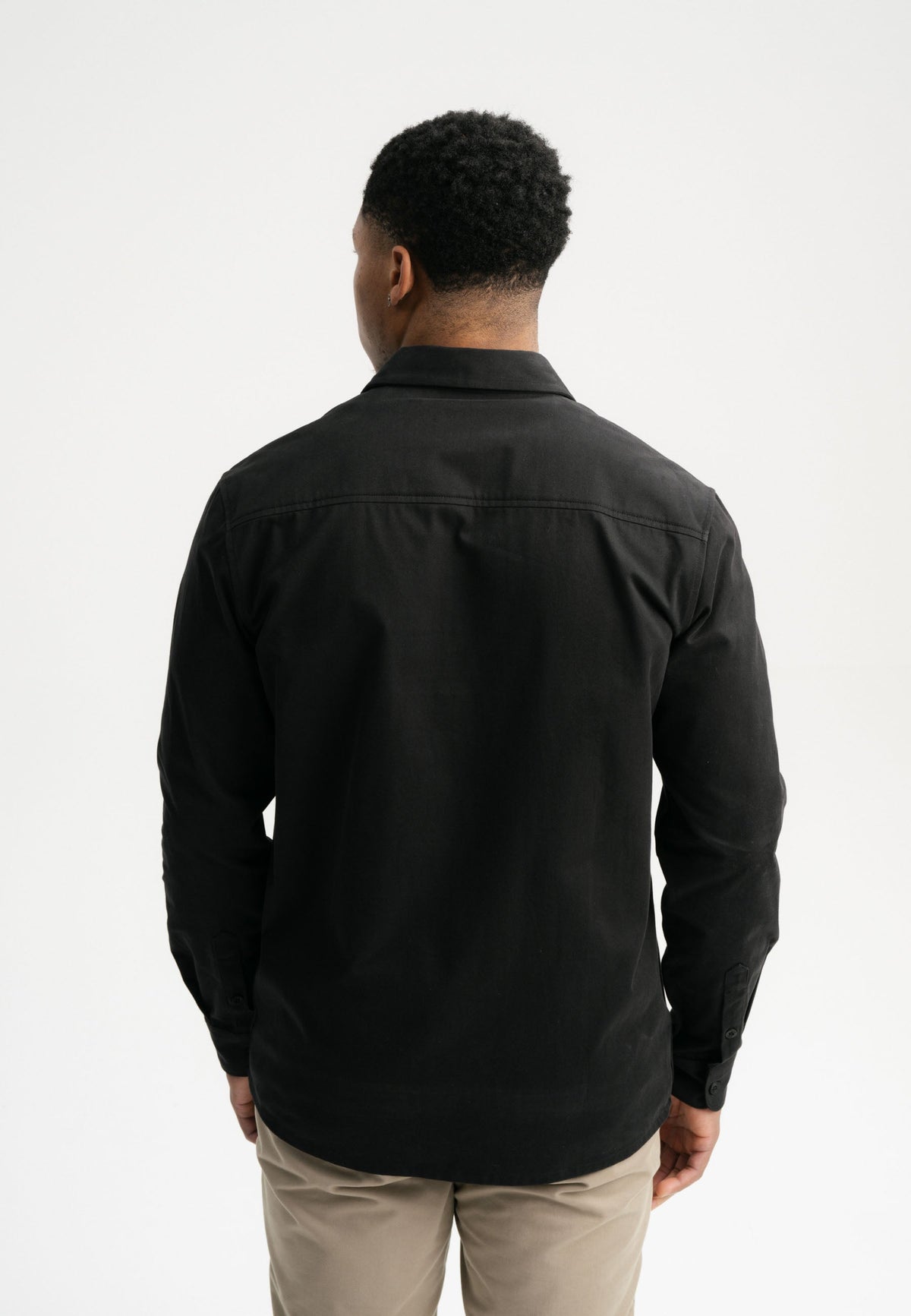 Camisa de sarga estilo ASHUTOSH
