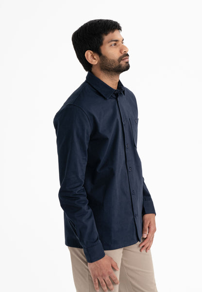 Camisa de sarga estilo ASHUTOSH