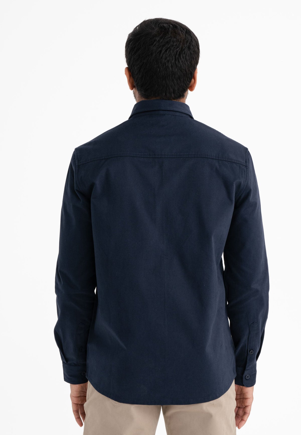 Camisa de sarga estilo ASHUTOSH