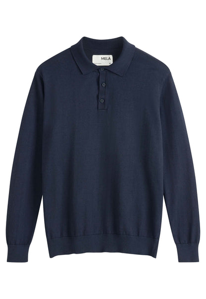 Langarm Strick Poloshirt Style HARISH