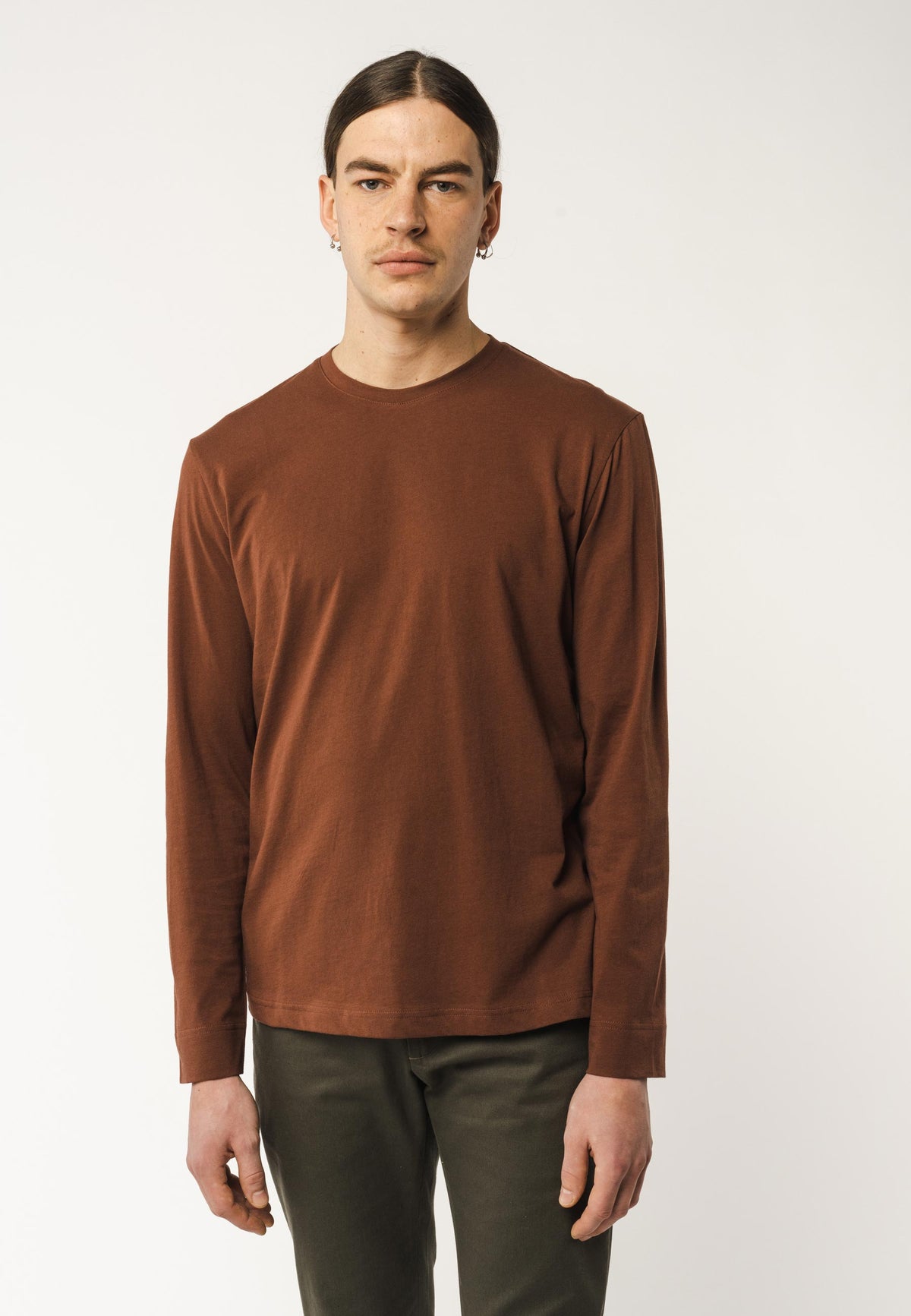 Basic Langarmshirt Style JERIN