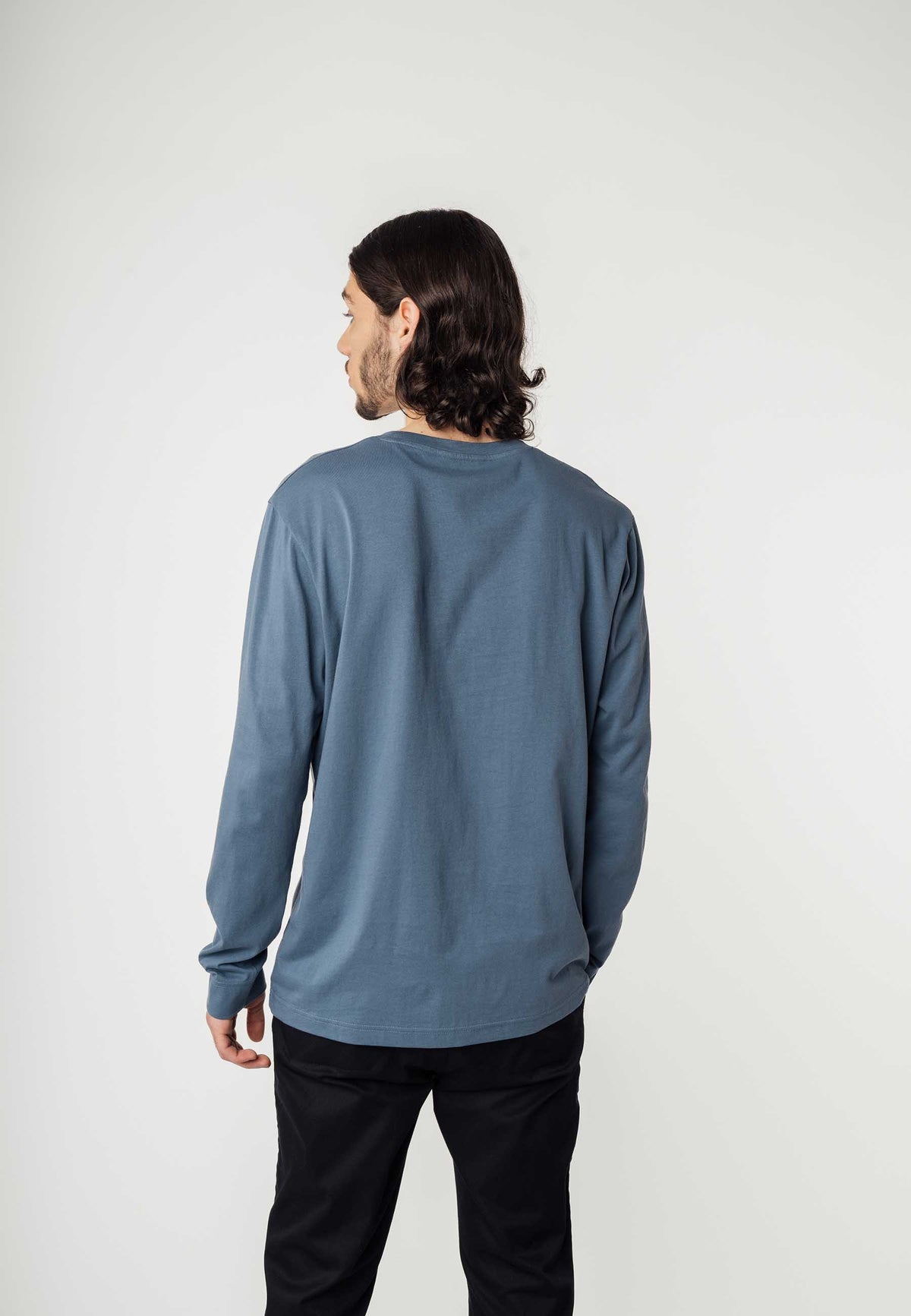 Basic Langarmshirt Style JERIN