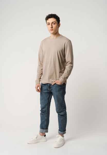 Basic Langarmshirt Style JERIN