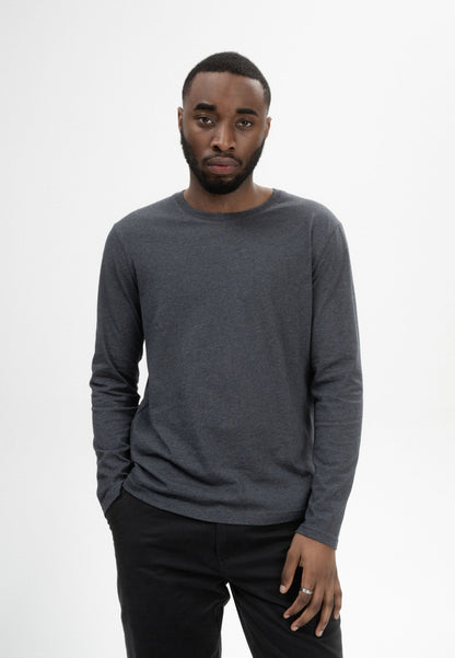 Basic Langarmshirt Style JERIN