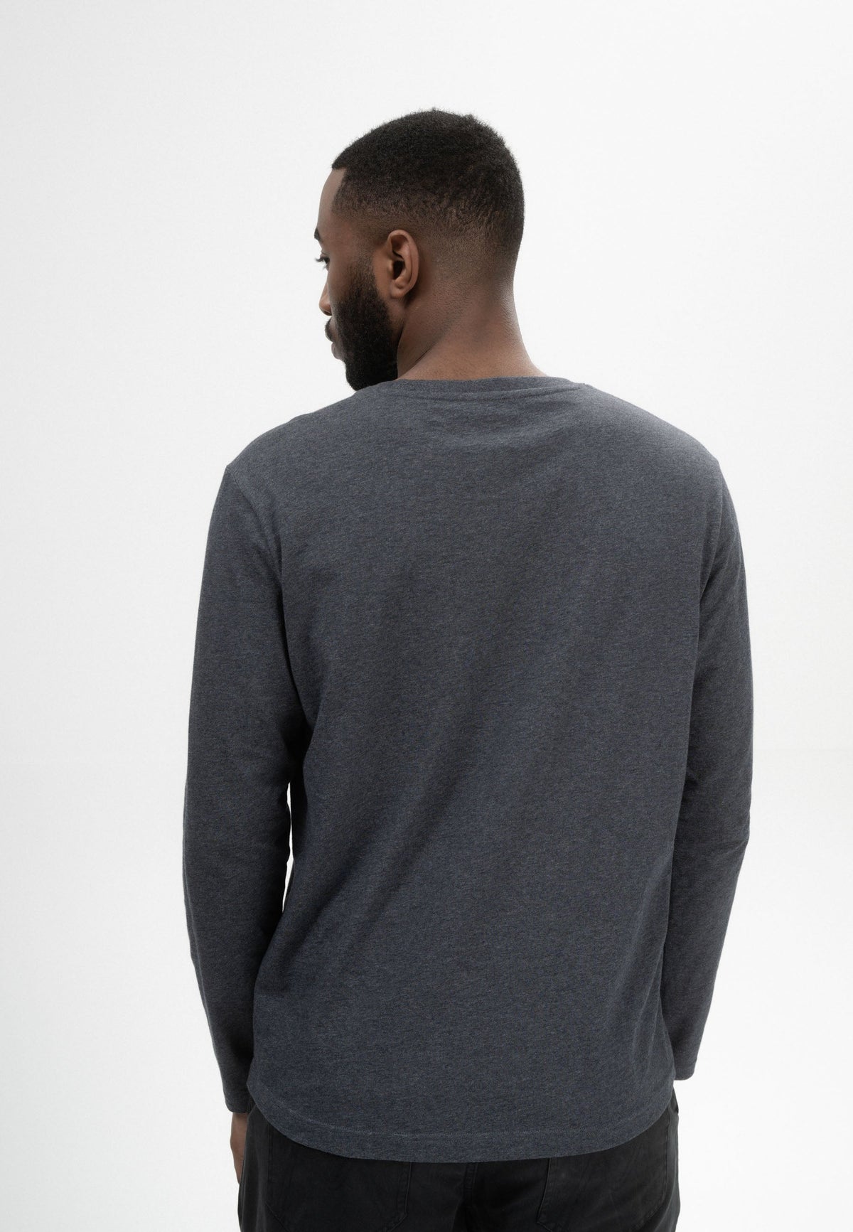 Basic Langarmshirt Style JERIN