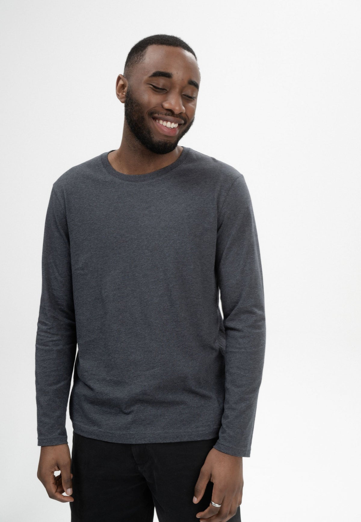 Basic Langarmshirt Style JERIN