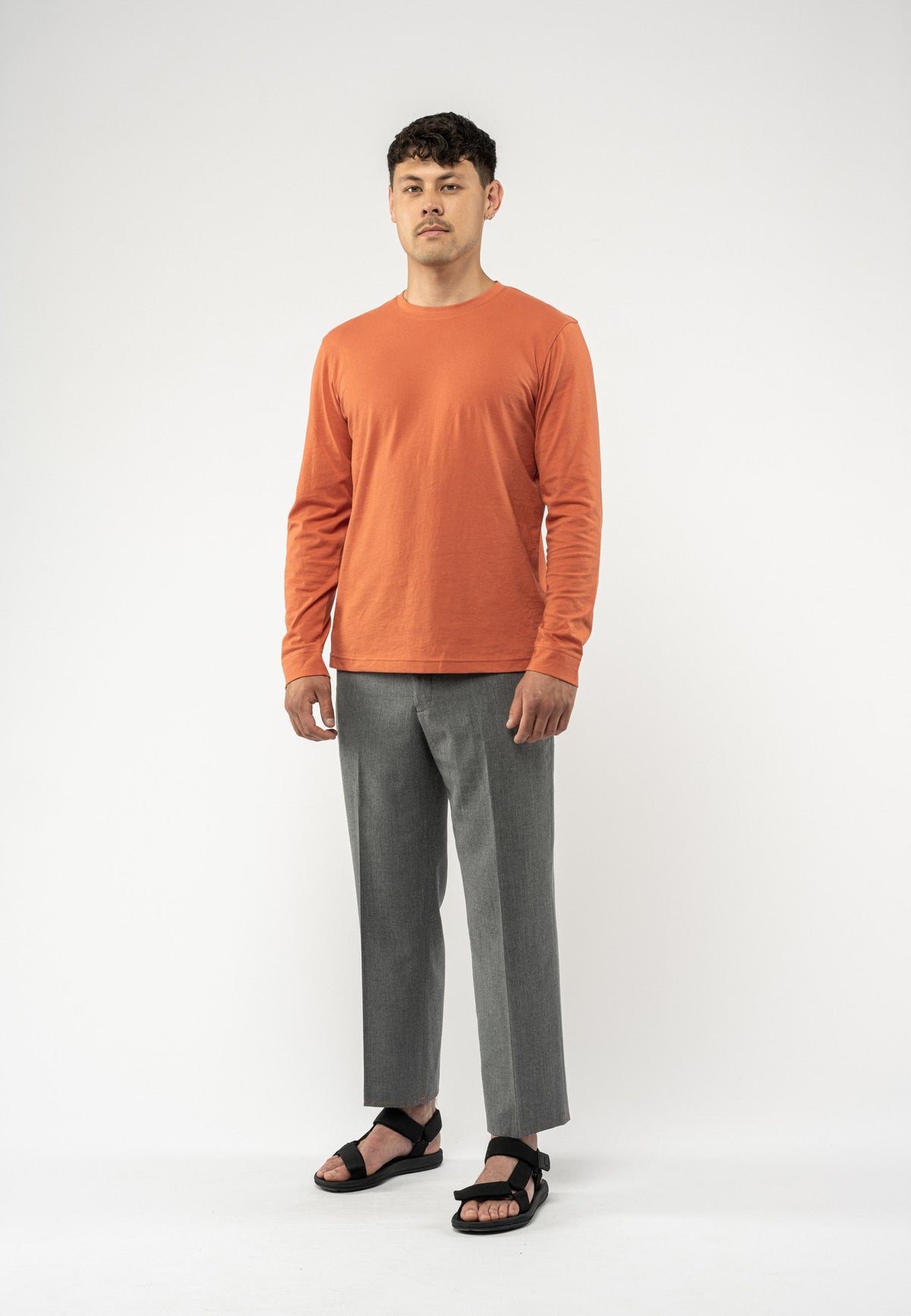 Basic Langarmshirt Style JERIN