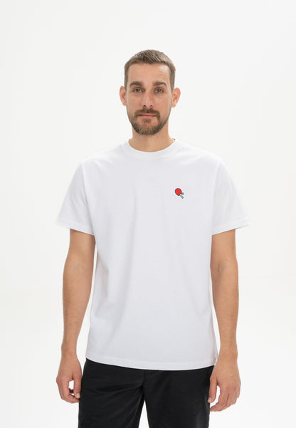 Camiseta gruesa estilo PRAVIN con bordado