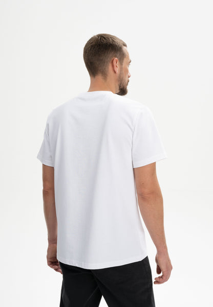 Camiseta gruesa estilo PRAVIN con bordado