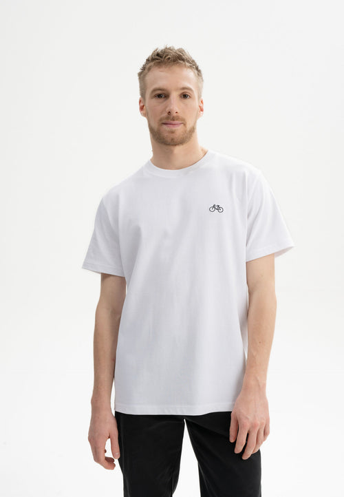 Camiseta gruesa estilo PRAVIN con bordado