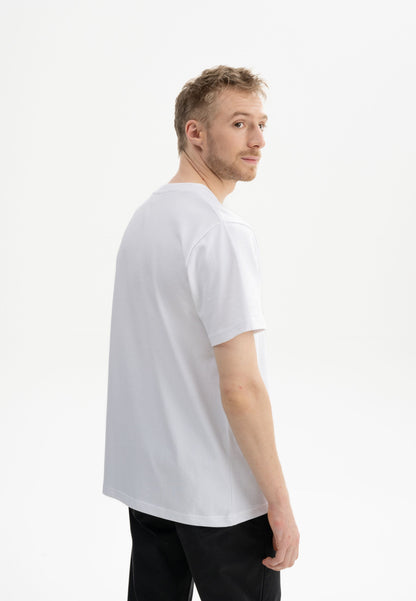 Camiseta gruesa estilo PRAVIN con bordado