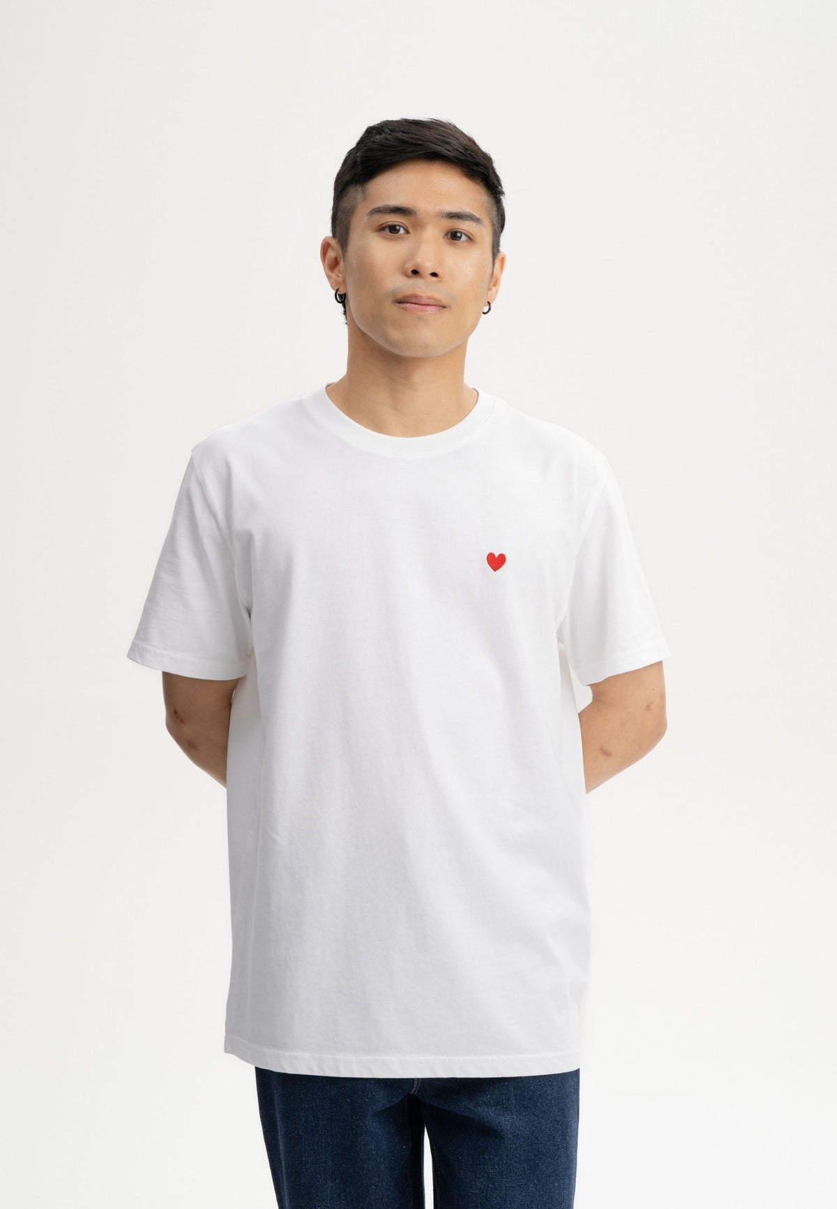 Camiseta gruesa estilo PRAVIN con bordado