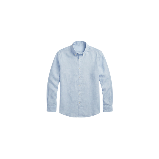 Classic RL Linen Shirt - Light Blue