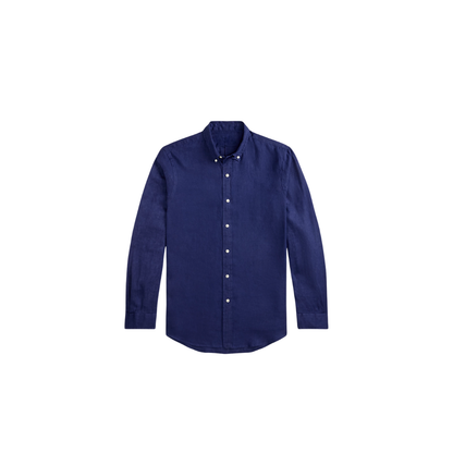 Classic RL Linen Shirt - Navy