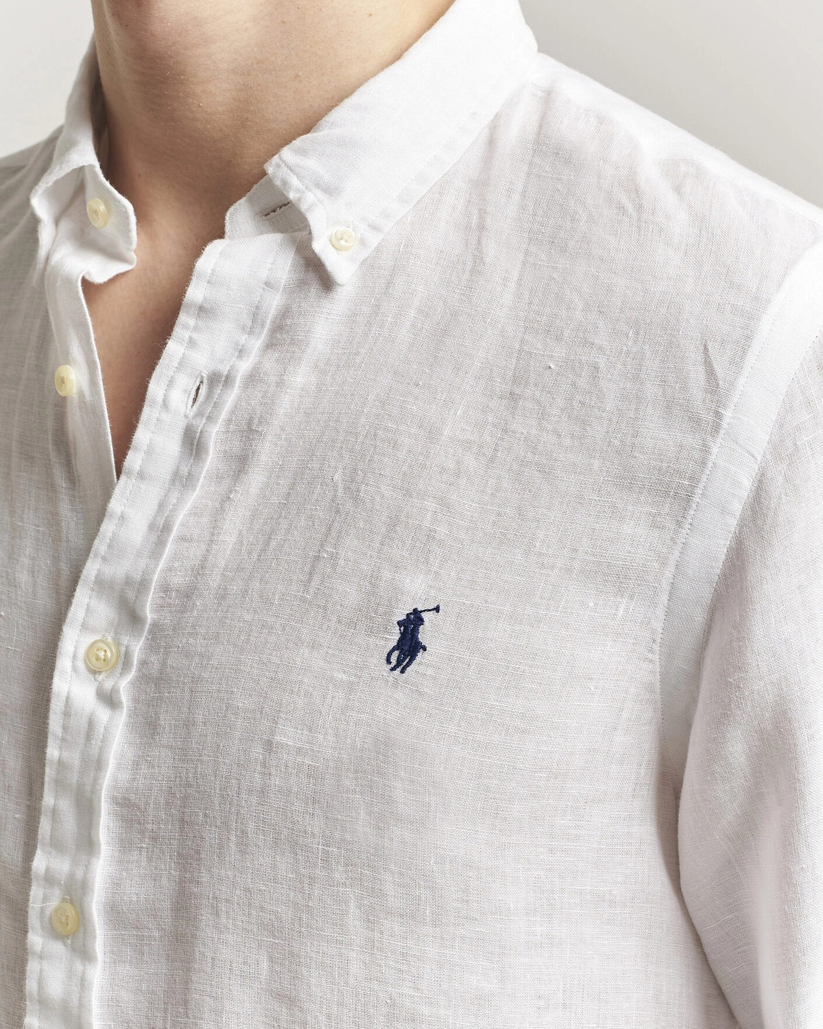 Camisa clásica de lino RL